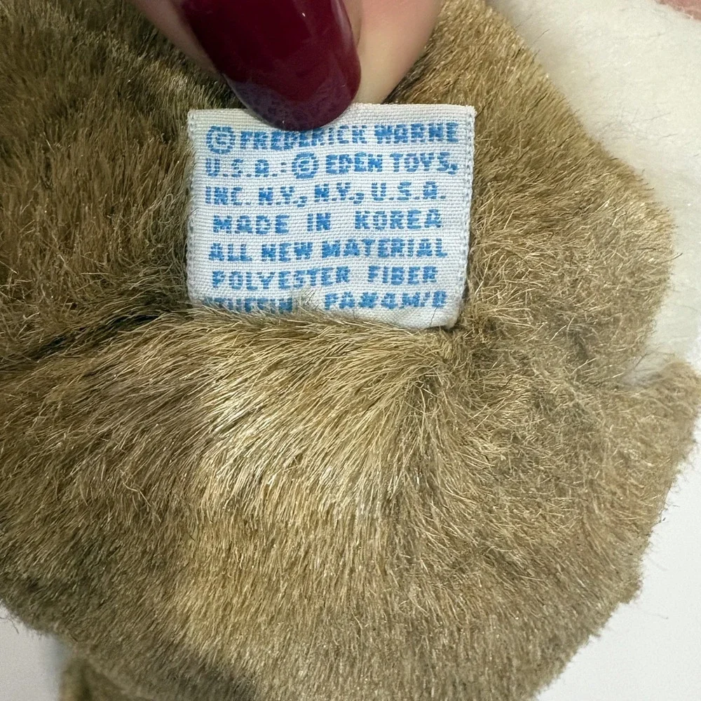 Vtg EDEN Frederick Warne Classic PETER RABBIT PLUSH 9.5